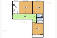 Екатеринбург, ул. Крауля, 61/1 (ВИЗ) - фото квартиры