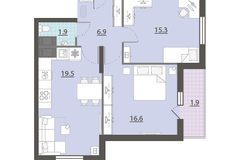 Екатеринбург, ул. Заводская, 92а (Юго-Западный) - фото квартиры