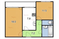 Екатеринбург, ул. Космонавтов, 78/б (Эльмаш) - фото квартиры