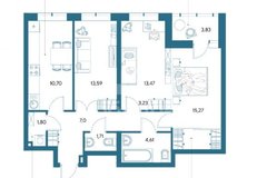 Екатеринбург, ул. Комсомольская, 67 (Втузгородок) - фото квартиры