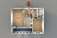 Екатеринбург, ул. Машинная, 12 (Автовокзал) - фото квартиры