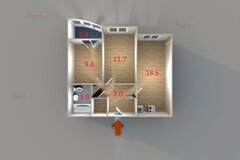 Екатеринбург, ул. Заводская, 73 (Юго-Западный) - фото квартиры