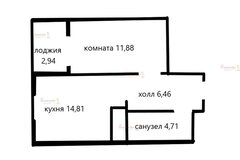 Екатеринбург, ул. Крауля, 89/а (ВИЗ) - фото квартиры