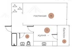 Екатеринбург, ул. Бахчиванджи, 12а (Кольцово) - фото квартиры