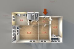 Екатеринбург, ул. 40-летия Октября, 52 (Уралмаш) - фото квартиры