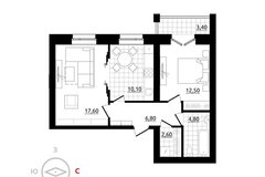г. Березовский, ул. Старателей, 11/4 (городской округ Березовский) - фото квартиры
