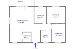 с. Курганово, ул. Жаркова, 34 (городской округ Полевской) - фото коттеджа