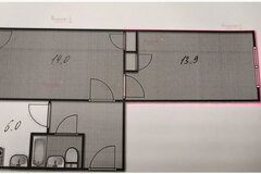 Екатеринбург, ул. Фрезеровщиков, 25/1 (Эльмаш) - фото комнаты