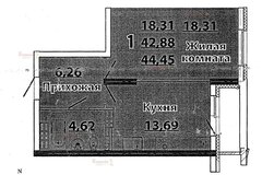 Екатеринбург, ул. Московская, 196 (Юго-Западный) - фото квартиры