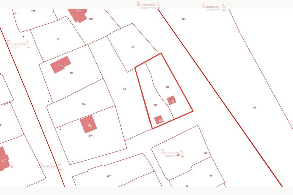 с. Кашино, ул. Набережная, 50/1 (городской округ Сысертский) - фото земельного участка (2)