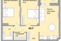 Екатеринбург, ул. Донбасская –, 22 Партсъезда - фото квартиры