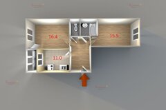 Екатеринбург, ул. Шаманова, 60 (Академический) - фото квартиры