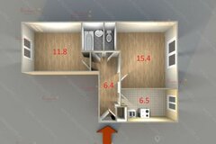 Екатеринбург, ул. Викулова, 34/1 (ВИЗ) - фото квартиры