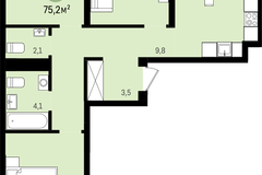 Екатеринбург, ул. Шаумяна, 24, Южные кварталы (Брусника) - фото квартиры