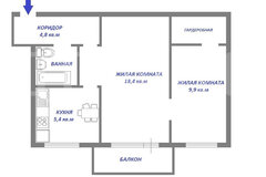 Екатеринбург, ул. Главная, 17 (Исток) - фото квартиры