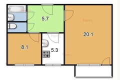 Екатеринбург, ул. Новаторов, 14 (Уралмаш) - фото квартиры