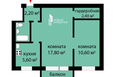 Екатеринбург, ул. Луначарского, 189 (Центр) - фото квартиры