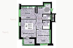 Екатеринбург, ул. Колмогорова, 73/4 (Заречный) - фото квартиры