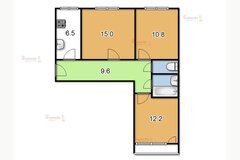 Екатеринбург, ул. Амундсена, 66 (Юго-Западный) - фото квартиры