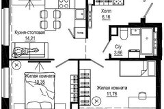 Екатеринбург, ул. Чемпионов, 15 (Солнечный) - фото квартиры