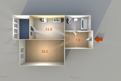 Екатеринбург, ул. Трамвайный, 2/3 (Пионерский) - фото квартиры