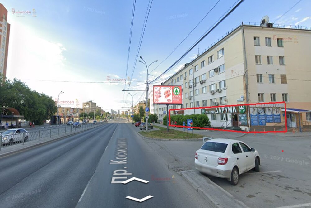 Екатеринбург, ул. Космонавтов, 56 (Эльмаш) - фото торговой площади (3)