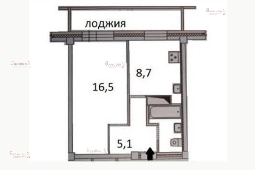 Екатеринбург, ул. Дорожная, 15 (Вторчермет) - фото квартиры (1)