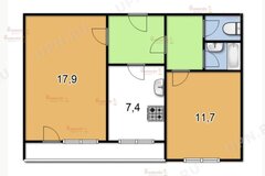 Екатеринбург, ул. Новгородцевой, 37/2 (ЖБИ) - фото квартиры