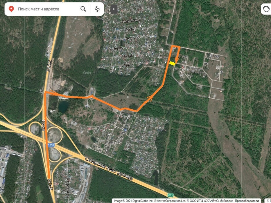 ДПК Созвездие Премиум (городской округ Екатеринбург) - фото земельного участка (1)
