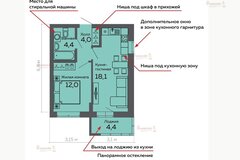 Екатеринбург, ул. Данилы Зверева, 17/а (Пионерский) - фото квартиры