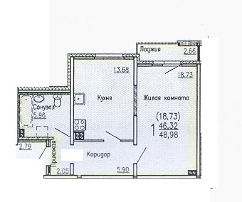 Екатеринбург, ул. Цветоносная, 17/4 (Широкая речка) - фото квартиры (1)