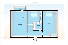 Екатеринбург, ул. Белореченская, 23/3 (Юго-Западный) - фото квартиры