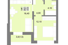 Екатеринбург, ул. Татищева, 136, ЖК "Белый Парус" (ВИЗ) - фото квартиры