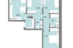 Екатеринбург, ул. Татищева, 136, ЖК "Белый Парус" (ВИЗ) - фото квартиры