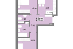 Екатеринбург, ул. Татищева, 136, ЖК "Белый Парус" (ВИЗ) - фото квартиры