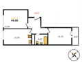 Продажа квартиры: Екатеринбург, ул. Академика Ландау, 47 (Академический) - Фото 1