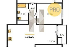 Екатеринбург, ул. Ландау, 1 (Академический) - фото квартиры