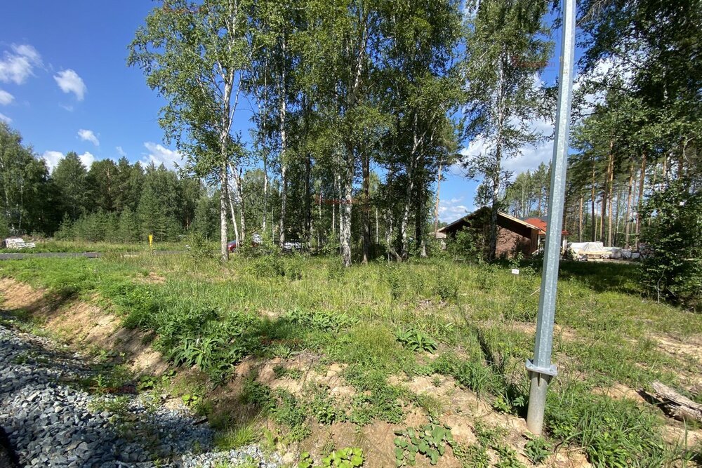 к.п. Заповедник, ул. Ласточка, 24 (городской округ Сысертский, п. Габиевский) - фото земельного участка (2)