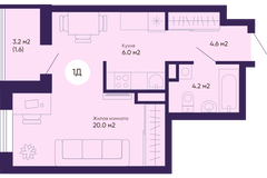 Екатеринбург, ул. Мельковский, 4 (Завокзальный) - фото квартиры