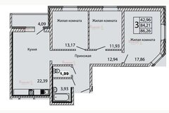 Екатеринбург, ул. Червонная, 19/2 (Старая Сортировка) - фото квартиры