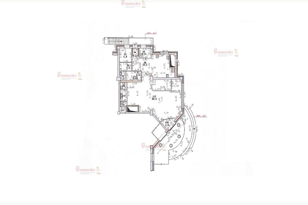 Екатеринбург, ул. Красных Командиров, 29 (Эльмаш) - фото торговой площади (1)