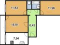 Продажа квартиры: г. Дегтярск, ул. Гагарина, 9 (городской округ Город Дегтярск) - Фото 1