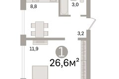 Екатеринбург, ул. Стачек, 62 (Эльмаш) - фото квартиры