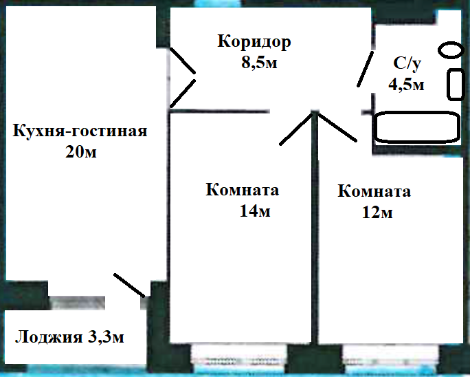 Екатеринбург, ул. Академика Вонсовского, 21 (УНЦ) - фото квартиры (5)