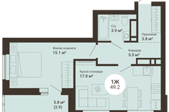 Екатеринбург, ул. 2-я Новосибирская, 8 - фото квартиры