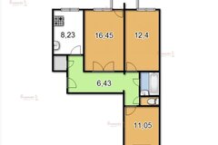 Екатеринбург, ул. Молотобойцев, 14 (Елизавет) - фото квартиры