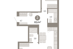 Екатеринбург, ул. Пехотинцев, 2в (Старая Сортировка) - фото квартиры