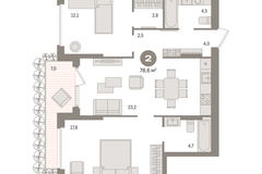 Екатеринбург, ул. Пехотинцев, 2в (Старая Сортировка) - фото квартиры