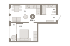 Екатеринбург, ул. Пехотинцев, 2в (Старая Сортировка) - фото квартиры