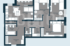 Екатеринбург, ул. Космонавтов, 108г (Эльмаш) - фото квартиры